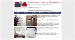 Desktop Screenshot of benalmadena-property-management.com
